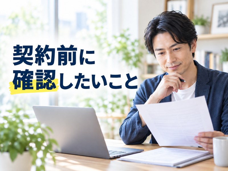 DMMバーチャルオフィスを申し込む前に契約内容を確認する個人事業主